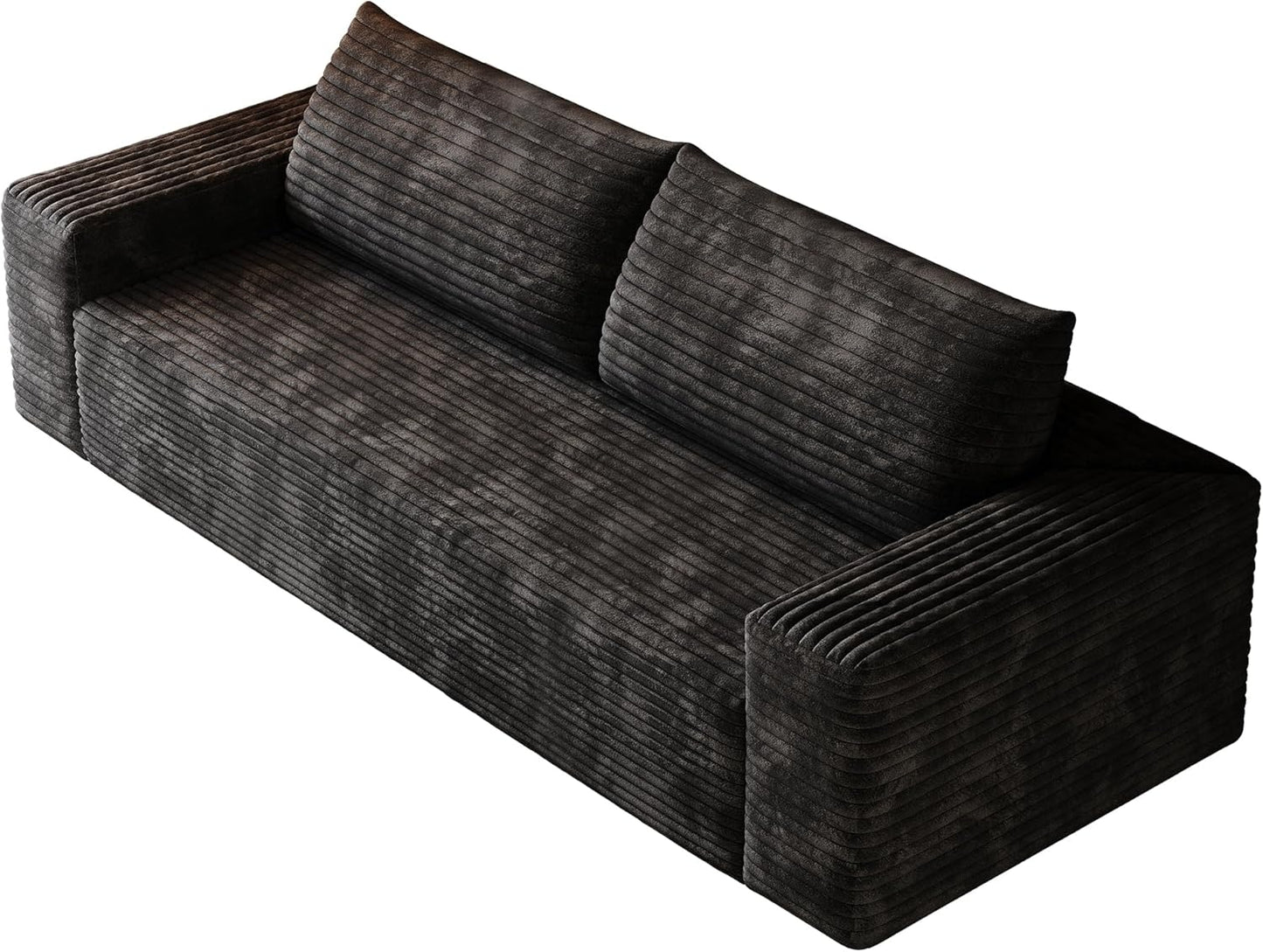 PlushBox™ No-Assembly Couch (Black) 🇺🇸