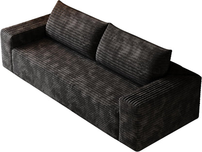PlushBox™ No-Assembly Couch (Black) 🇺🇸